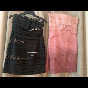 2 for 1 BEBE cocktail dresses
